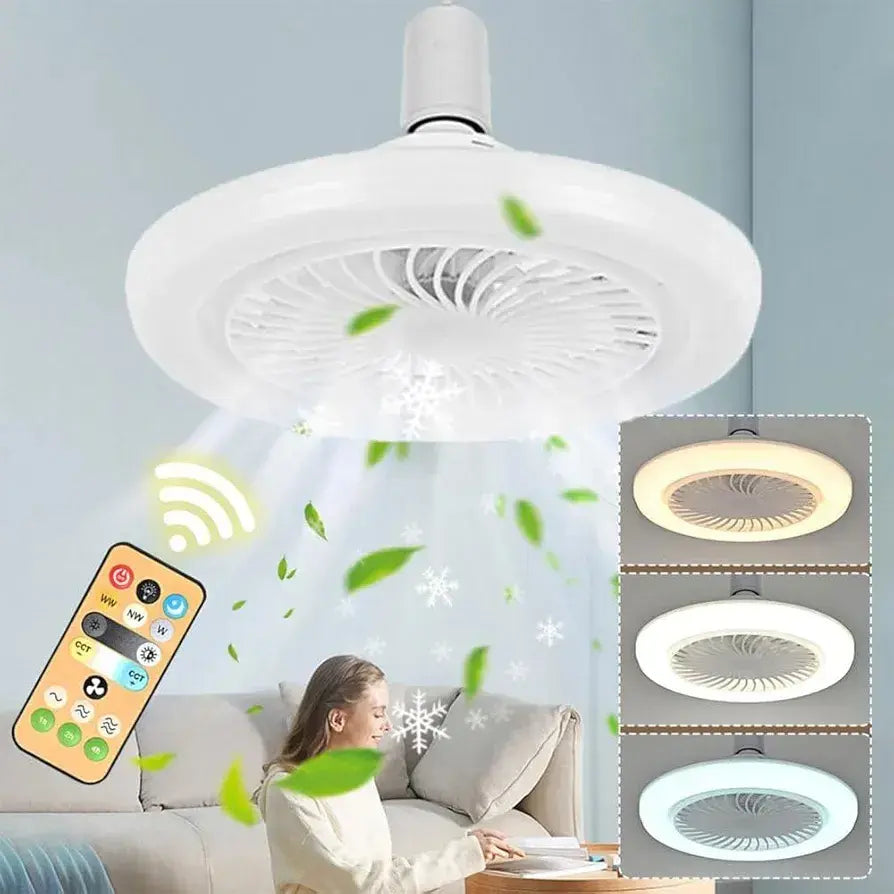 'Aerolight' Lámpara‑ventilador de techo LED