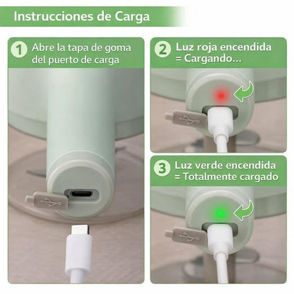 'VeggiCut Pro 4-en-1' cortador eléctrico de verduras