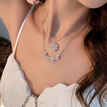 'Trébol d’Amour' - Collar de las 4 suertes