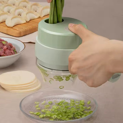 'VeggiCut Pro 4-en-1' cortador eléctrico de verduras