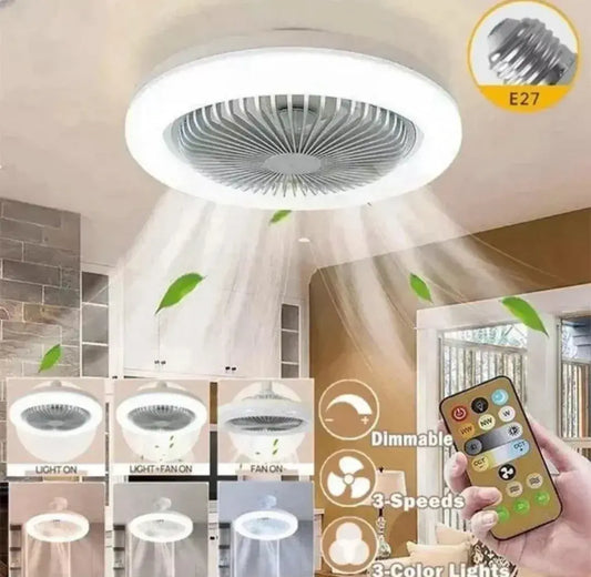 'Aerolight' Lámpara‑ventilador de techo LED