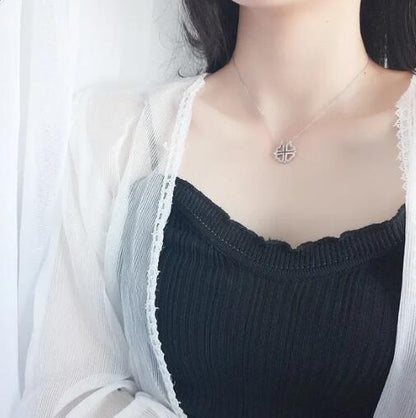 'Trébol d’Amour' - Collar de las 4 suertes